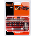 Ver imagem 1 de Jogo de Bits Pontas e Brocas Black Decker C/45 Pcs Black & Decker A7234-xj