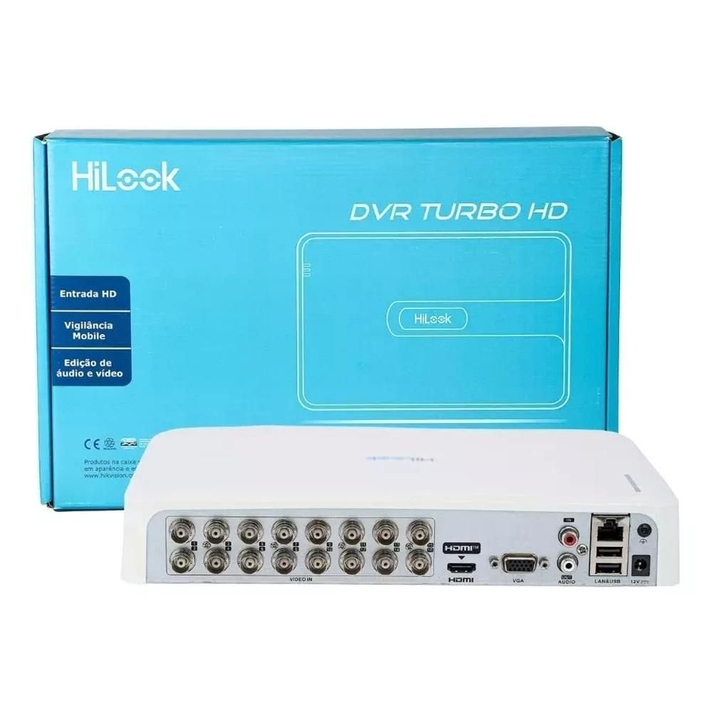 Dvr 16 Canais Hikvision 116g-m1 1080p 10tb | MadeiraMadeira