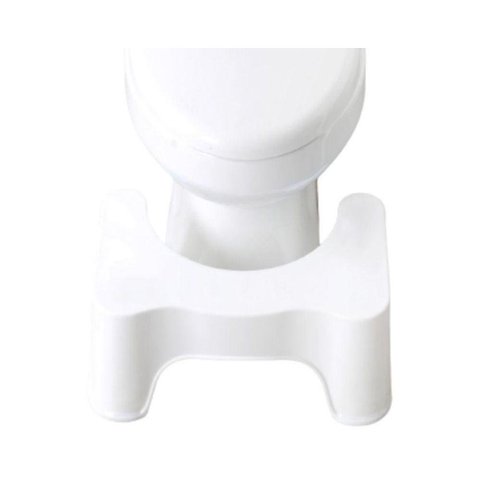 Banquinho de Cocoras Apoio de Pés Baby Style Branco