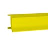 Porta Etiqueta Bandeja Gondola Fit 90 Cm Amarelo Kit com 30 - 3