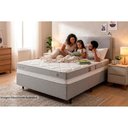 Ver imagem 4 de Colchão Viúva Molas Maxspring D23 Euro Pillow One Face 128x188x25cm Bege Herval