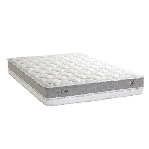 Colchão Viúva Molas Maxspring D23 Euro Pillow One Face 128x188x25cm Bege Herval