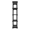 Ver imagem 2 de Estante Plástica Multiuso Modular Grifit 25 com 5 Prateleiras Preto