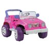 Jeep Full Power Elétrico 12v com Controle Remoto Rosa Biemme - 1