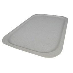 Tábua De Carne Gourmet Petisqueira Quartzo Artesanal Branco Norte - 1