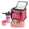 (BEM-ESTAR) Kit 3 Peças de Marmita, Garrafa, e Bolsa Térmica - Fúcsia - 5