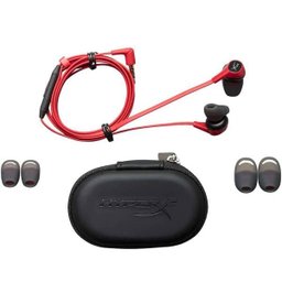 Fone de Ouvido Hyperx Intra-Auricular Gamer Cloud Earbuds - Vermelho - 1