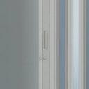 Ver imagem 3 de Porta Sanfonada de PVC 210x96cm Translucida Bcf Cinza