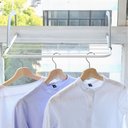 Ver imagem 1 de Mini Varal Secador de Roupa Dobravel Janela Varanda Sacada Porta Banheiro Box Cozinha Lavabo Lavande