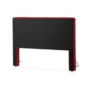 Ver imagem 3 de Cabeceira Cama Queen Estofada 1,60 - Inca Veludo Vermelho