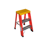 Escada Banqueta 60cm Fibra de Vidro com 2 Degraus + 1 patamar - 1