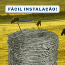 Ver imagem 4 de Arame Farpado para Cerca Rural Wagyu 250 Metros Aço Galvanizado 1.6mm Resistência 250kgf