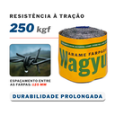 Ver imagem 3 de Arame Farpado para Cerca Rural Wagyu 250 Metros Aço Galvanizado 1.6mm Resistência 250kgf
