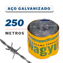 Ver imagem 2 de Arame Farpado para Cerca Rural Wagyu 250 Metros Aço Galvanizado 1.6mm Resistência 250kgf