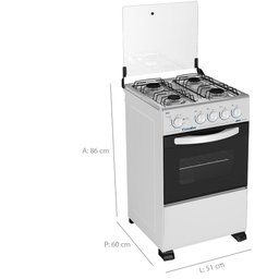 Fogão 4 Bocas Bali Esmaltec - 3