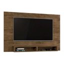 Ver imagem 2 de Painel TV até 42" Polegadas 2 Nichos Manhattan J&A Móveis Jequitibá 137x90x26