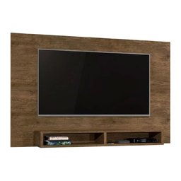 Painel TV até 42" Polegadas 2 Nichos Manhattan J&A Móveis Jequitibá 137x90x26 - 2