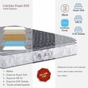Ver imagem 5 de Colchão Queen Foam D45 158x28cm Eco Preto