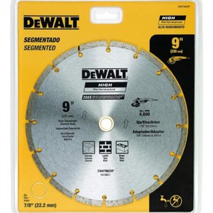 Disco Diamantado Segmentado 9"(230mm) Esmerilhadeira - DW47902HP - DEWALT