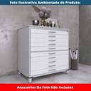 Ver imagem 6 de Mapoteca 10 Gavetas Pandin 120cm (larg) Inmetro Tampo Mdp Cinza