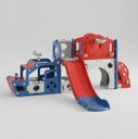 Ver imagem 2 de Playground Infantil 11 em 1 Parquinho Escorregador com Cesta:Vermelho