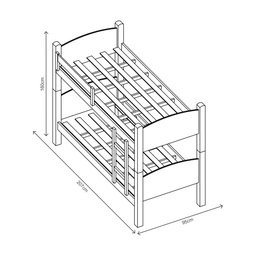 Beliche Solteiro Liliane J&A Móveis - 3