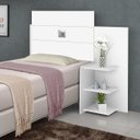 Ver imagem 1 de Cabeceira Solteiro com Prateleiras Acapulco J&A Móveis