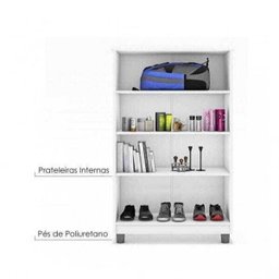 Armário Organizador Multiuso Smart - Branco - Ja Móveis - 3