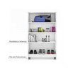 Armário Organizador Multiuso Smart - Branco - Ja Móveis - 3