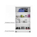 Ver imagem 3 de Armário Organizador Multiuso Smart - Branco - Ja Móveis