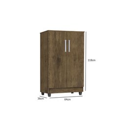 Armário Organizador Multiuso Smart - Jequitibá - Ja Móveis - 4 Armário Organizador Multiuso Smart - Jequitibá - Ja Móveis - 4