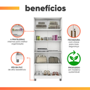 Ver imagem 5 de Armário Multiuso 2 Portas com Chaves Texas J&a Móveis