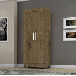 Armário Multiuso 2 Portas com Chaves Texas J&A Móveis