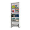 Ver imagem 3 de Armário Multiuso 2 Portas com Rodízios Arezzo J&a Móveis Cozinha e Lavanderia