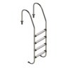 Escada para Piscina com 4 Degraus em Aço Inox - 1