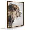 Quadro Decorativo Perfil de Um Leão - 1