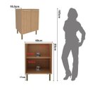 Ver imagem 5 de Balcão para Cozinha 60cm 2 Portas Freijó Cz3140