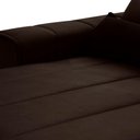 Ver imagem 7 de Sofá Retrátil Reclinável Patagônia 2,50m Suede Velut Marrom Molas no Assento - King House
