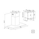 Ver imagem 4 de Coifa de Parede Tramontina Dritta 90 Split em Aço Inox 220 V
