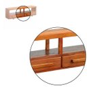 Ver imagem 4 de Rack Aparador Elegance 2 m com 2 Gavetas Madeira Maciça Envernizado Mhm