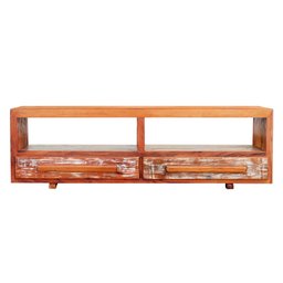 Rack Aparador 2 M Com 2 Gavetas Madeira Demolição Pátina - 3