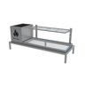 Parrilla para Alvenaria 89x34 - Firebox + 1 Grelha Uruguaia - 1
