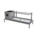 Ver imagem 1 de Parrilla para Alvenaria 89x34 - Firebox + 1 Grelha Uruguaia