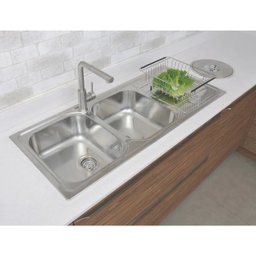 Cesto Aramado Retangular Tramontina em Aço Inox com Alça Regulável para Cubas e Pias 94528030 - 7