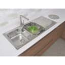 Ver imagem 5 de Cesto Aramado Retangular Tramontina em Aço Inox com Alça Regulável para Cubas e Pias 94528030