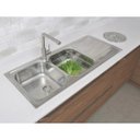 Ver imagem 6 de Cesto Aramado Retangular Tramontina em Aço Inox com Alça Regulável para Cubas e Pias 94528030