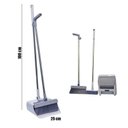 Ver imagem 7 de Conjunto Limpeza 3x1 Pá de Lixo Vassoura Esfregão Cabo Inox Frg0389 Frigopro