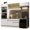 Ver imagem 3 de Armário de Cozinha Completa 270cm Branco Glamy Madesa 11