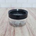 Ver imagem 4 de Kit 6 Porta Mantimentos Uz Empilhável 300ml Organizador com Tampa de Plástico Preto