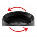 Ver imagem 6 de Kit 6 Porta Mantimentos Uz Empilhável 300ml Organizador com Tampa de Plástico Preto